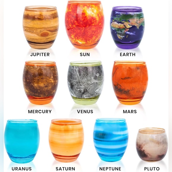 Planetary Glassware Set - Picture 4 of 4
